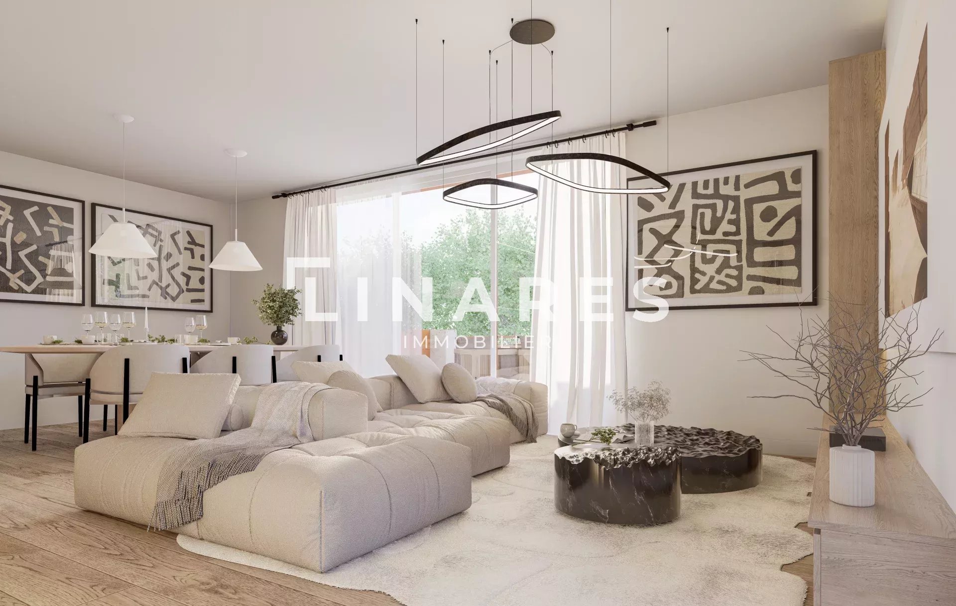 TORSE GARDEN - Appartement T2 en rez-de-jardin de 49m2 + Terrasse + Jardin  - 13100 AIX-EN-PROVENCE- Quartier LA TORSE
