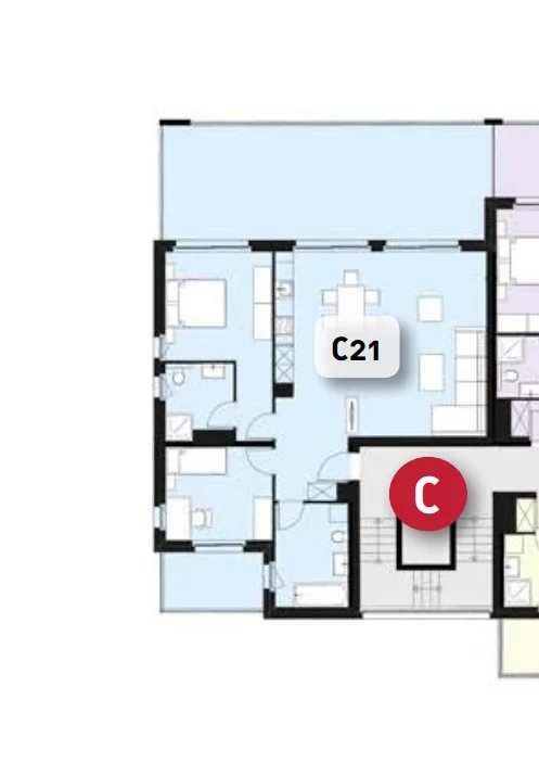Appartement de 3.5 pièces à vendre à Aproz