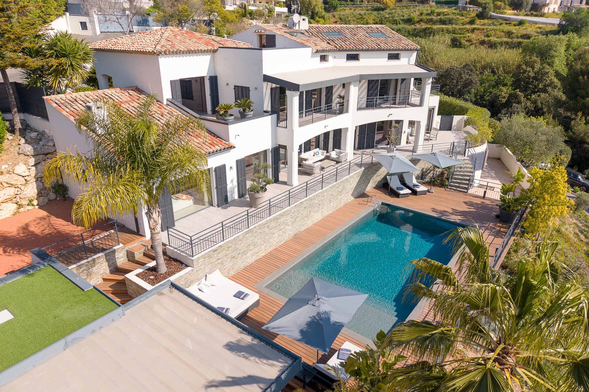 Gated estate and panoramical sea view