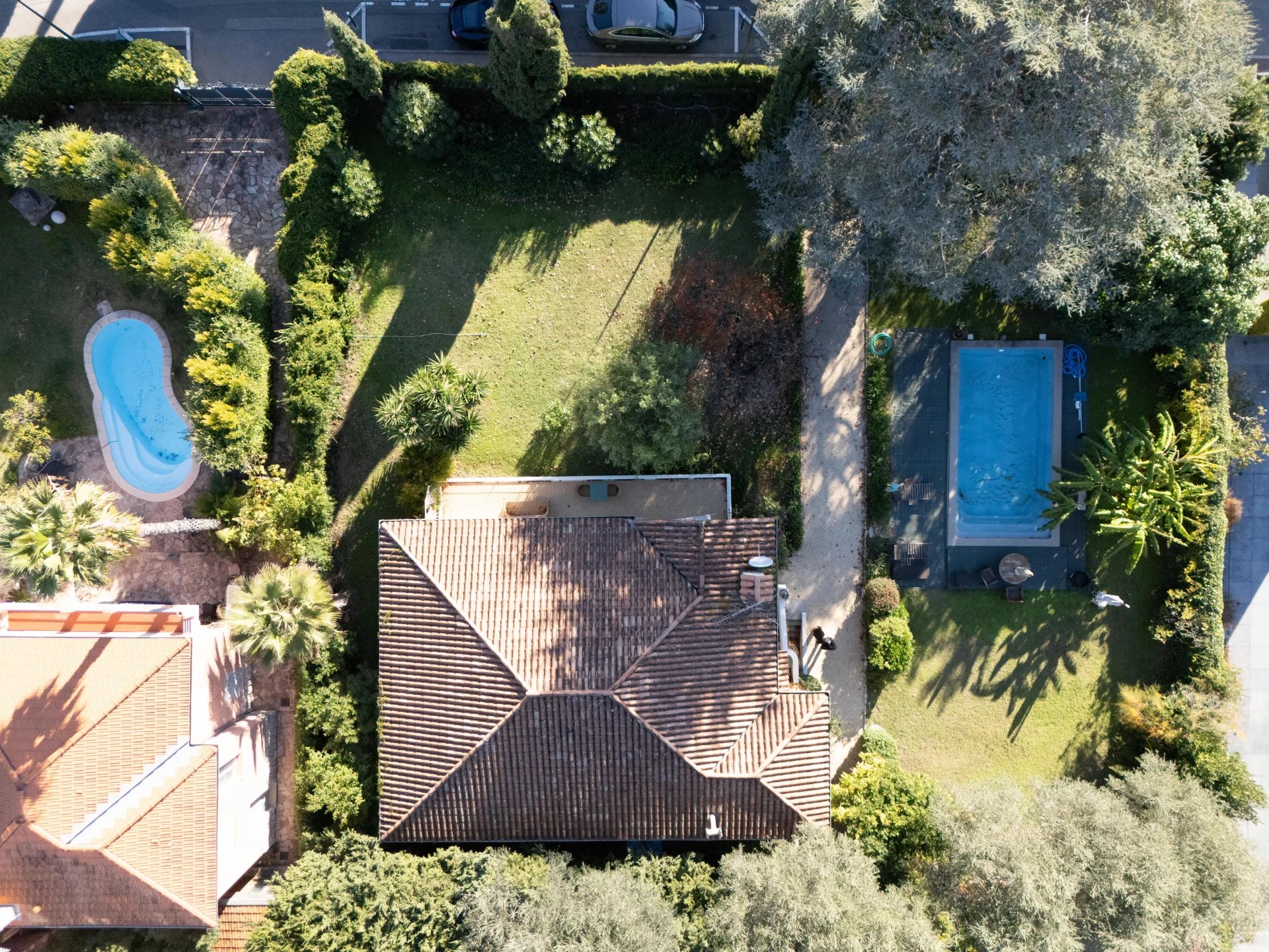 Villa med godkänt bygglov nära stranden i Saint-Jean-Cap-Ferrat