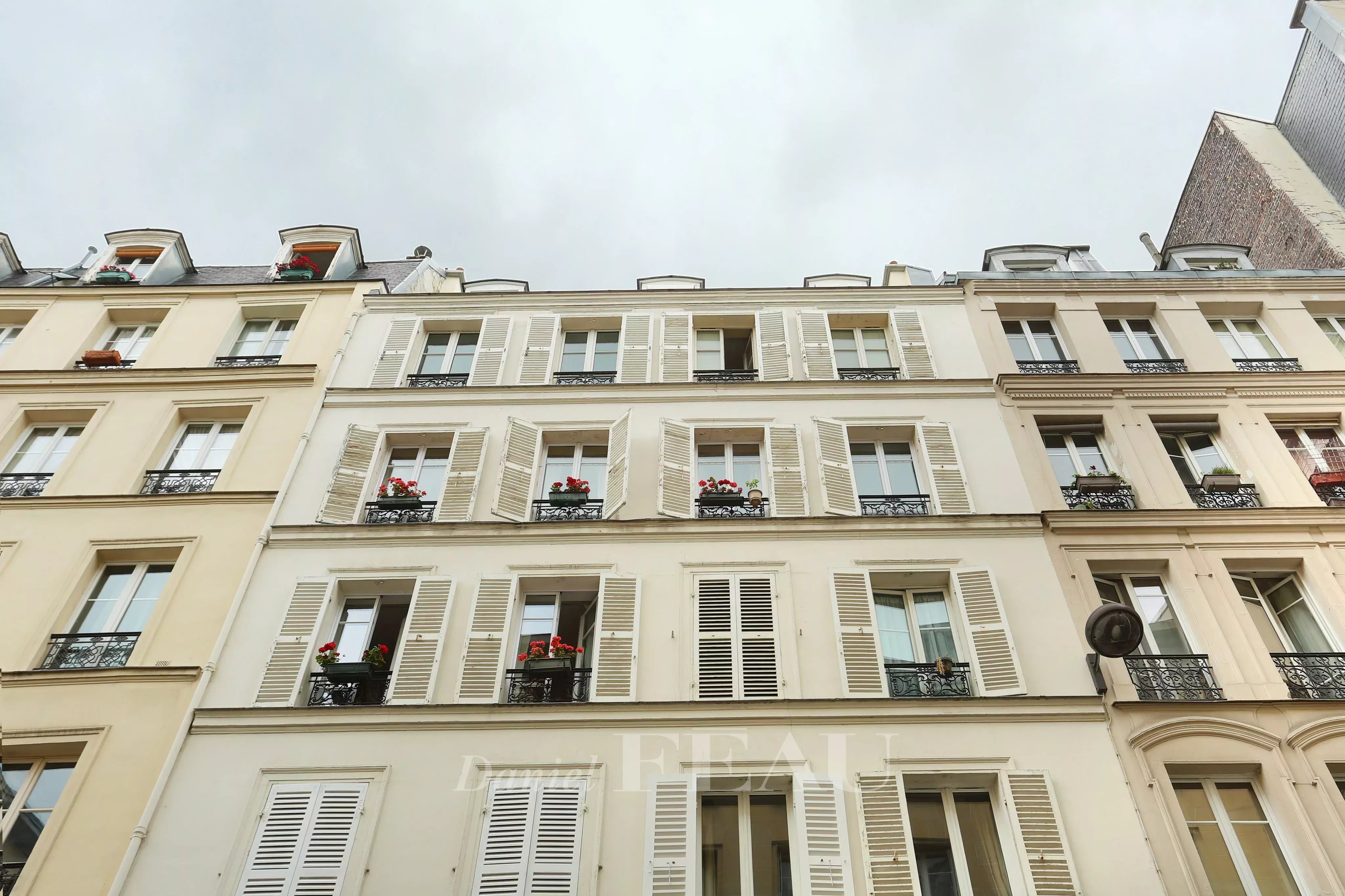 façade de charme de l'immeuble 