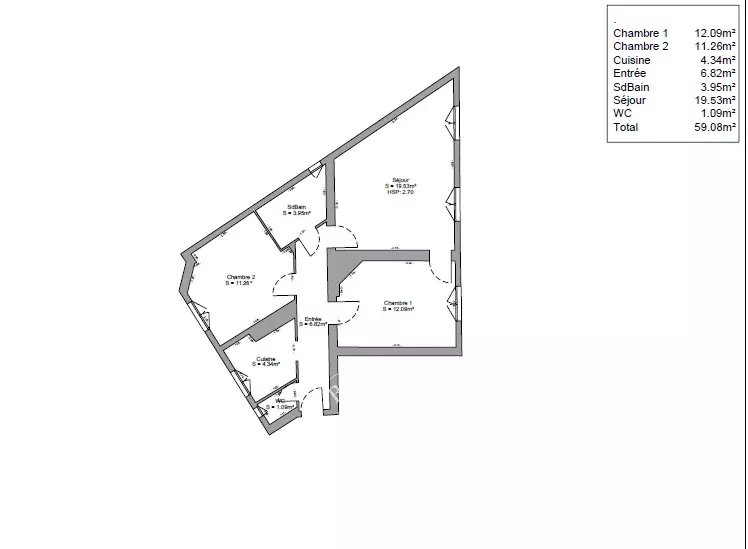 Daire Paris 18ème - picture 14