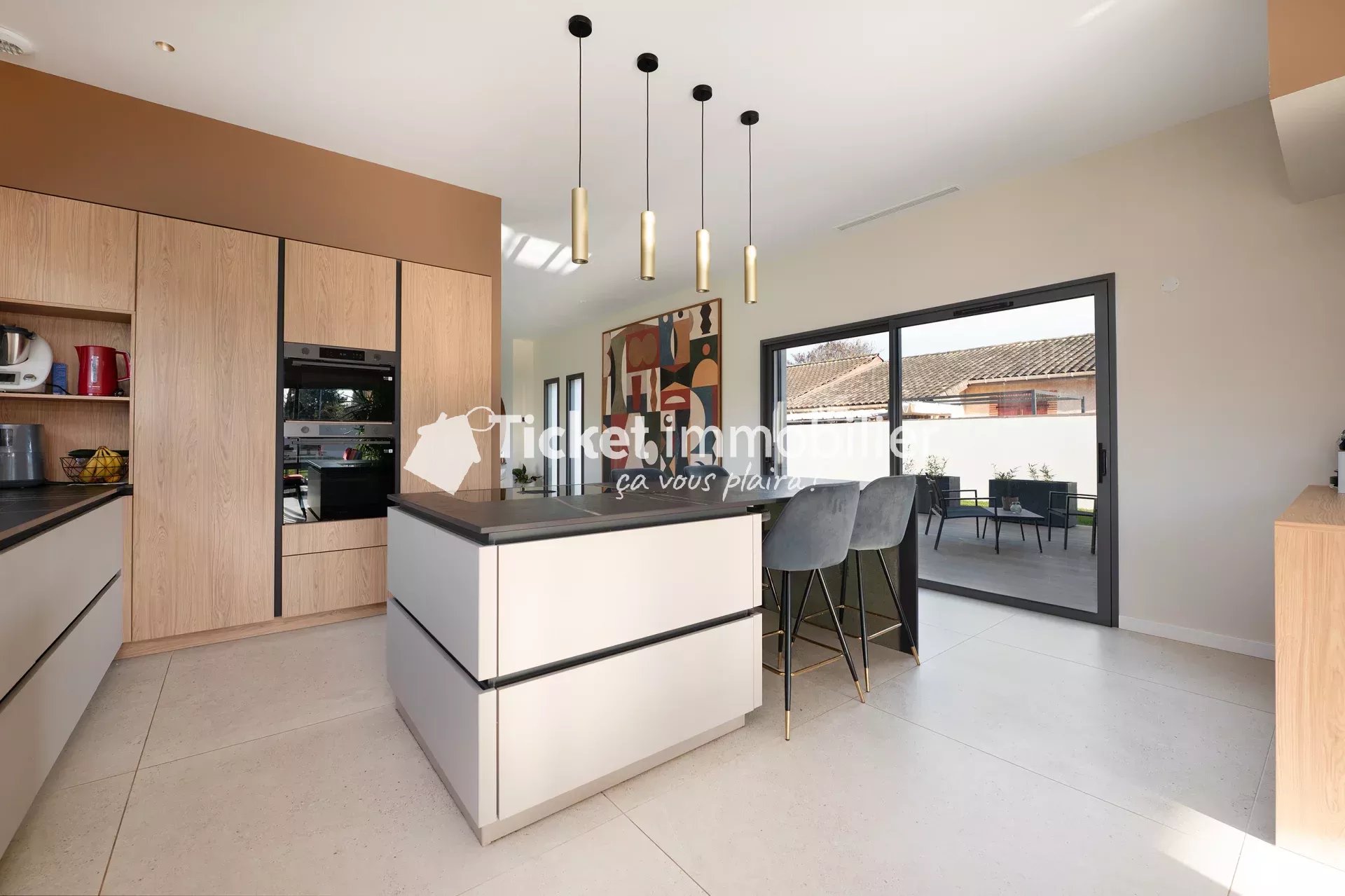 VILLA CONTEMPORAINE T4 160m2 NEUVE AVEC DOUBLE GARAGE, CLIMATISATION GAINABLE, SUPERBES PRESTATIONS, 1111m2 DE TERRAIN ... — photo 10