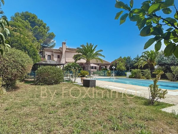 Luxuriöse Familienvilla in Antibes mit Meerblick & Gartenpool — photo 1