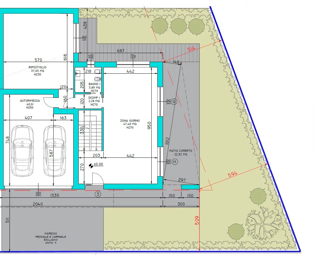 VILLA MODERNA CON GIARDINO E POSSIBILITÀ PISCINA