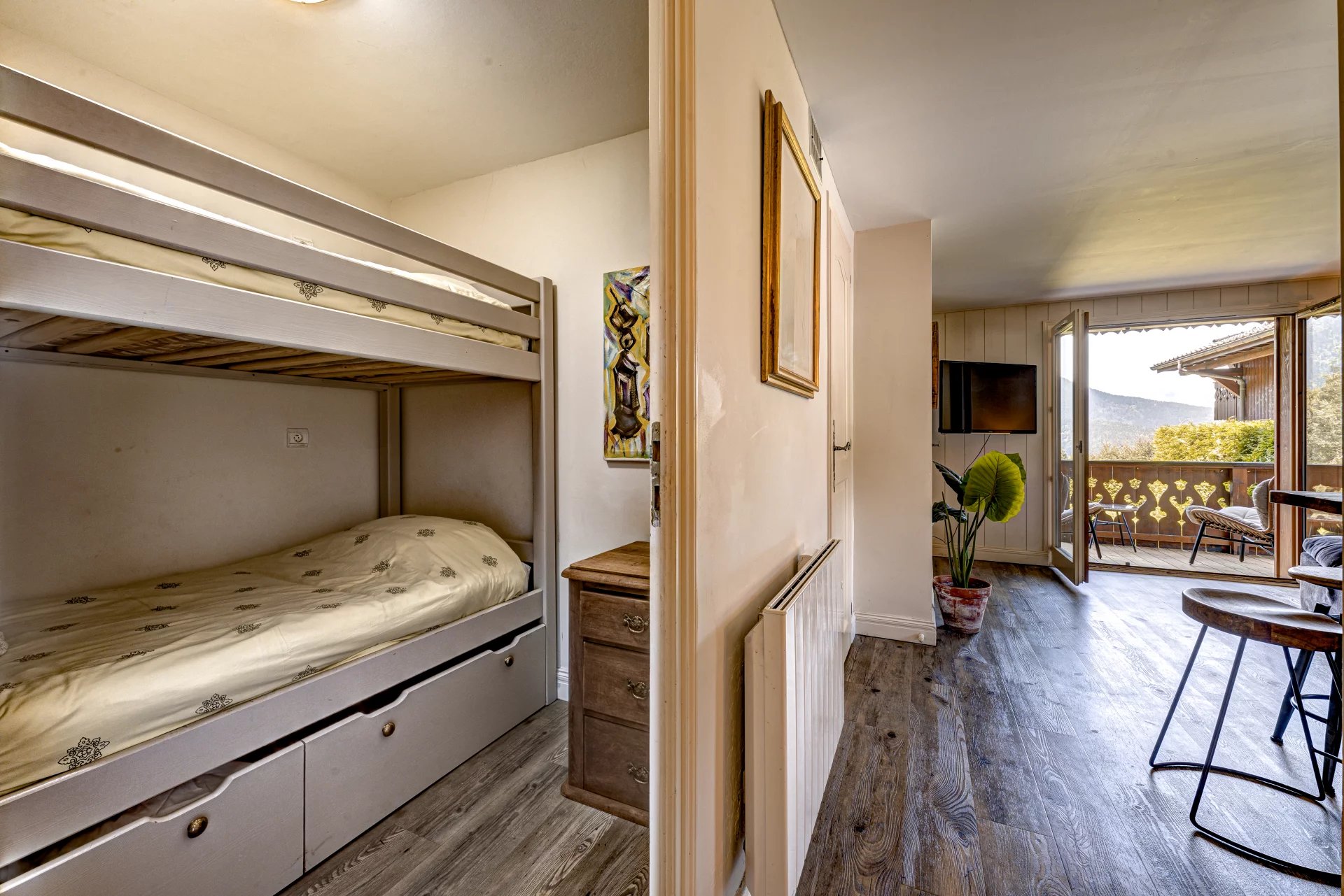 Photo of LES HOUCHES - A 3 bedroom apartment with garden
