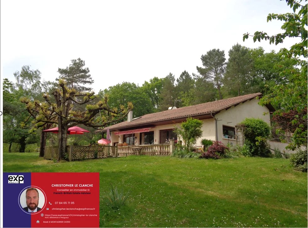 Superbe maison de campagne de 190 m², 4000 m² de terrain, au calme, piscine et garages