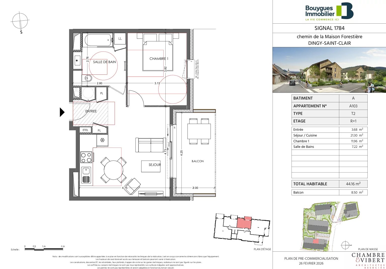 Vente Appartement Dingy-Saint-Clair