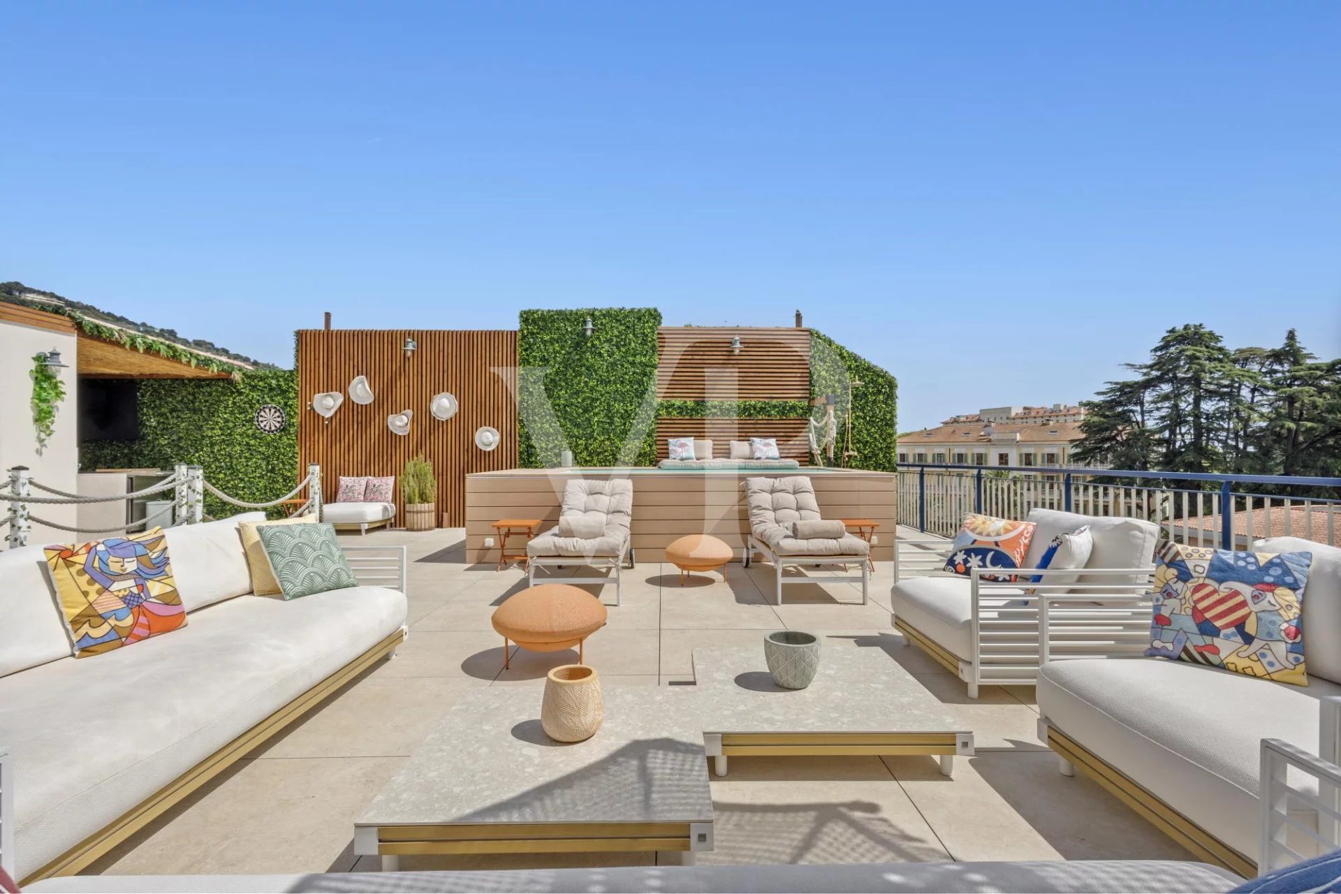Wohnung von 110 m2 mit Dachterrasse