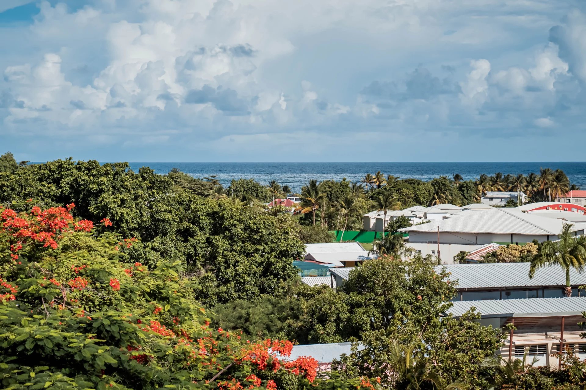 Guadeloupe - Sainte Anne - Location saisonnière - Maison - 7 chambres - Piscine - Vue mer