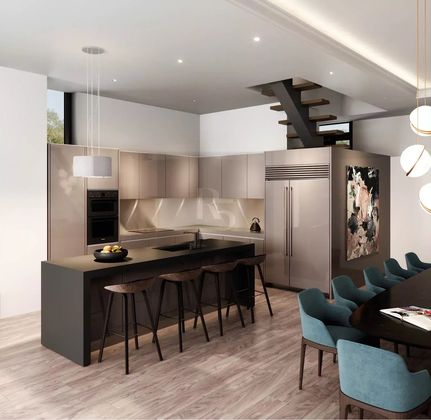 Splendide townhouse de 244m2 habitables au coeur de Champel — photo 5