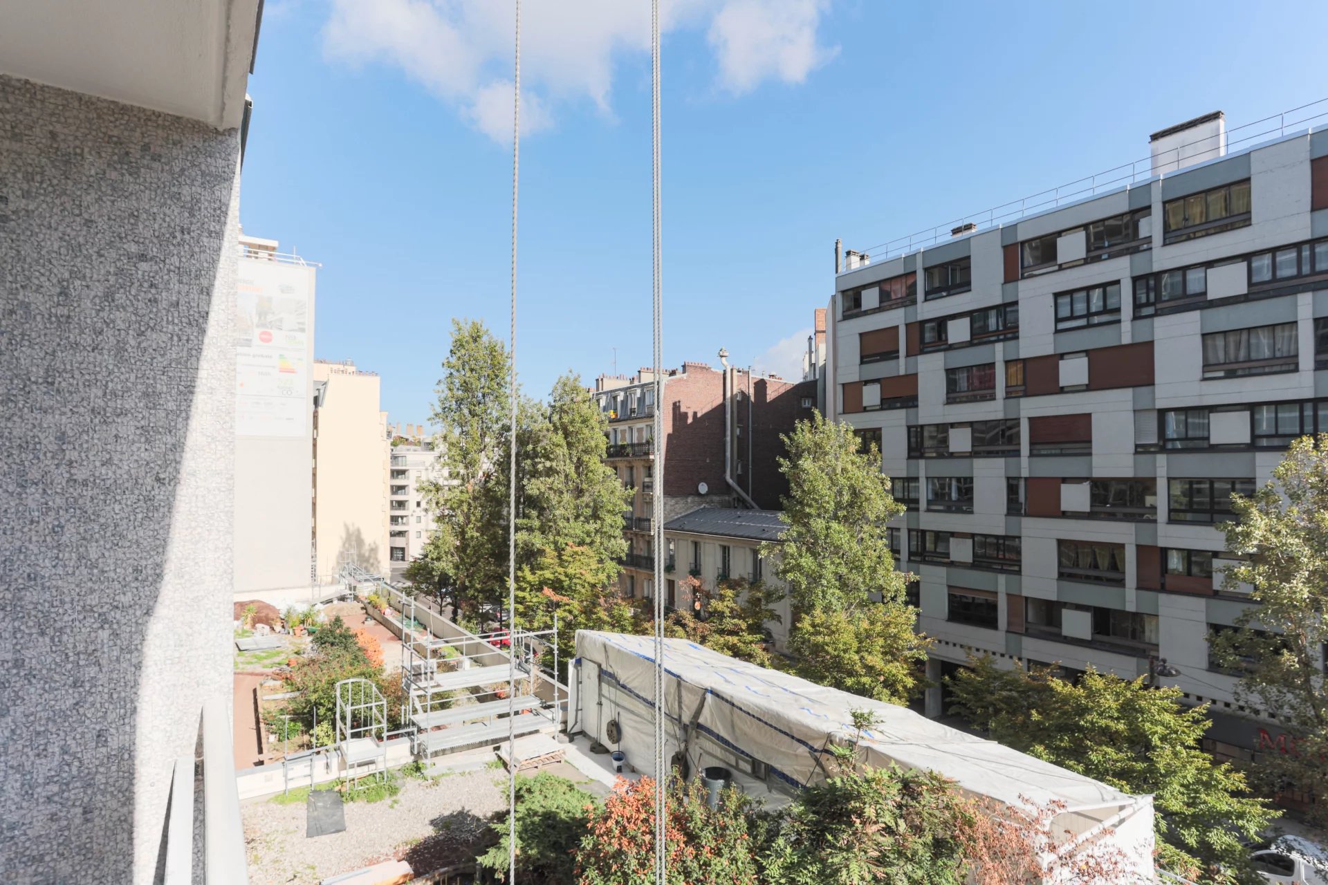 3 chambres et 3 balcons avec vue dégagée