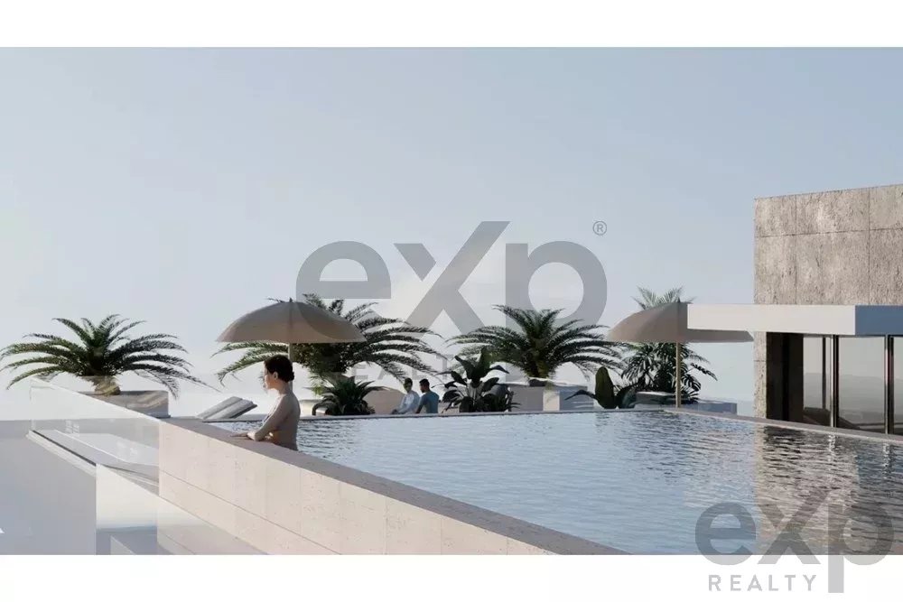 1 bedroom apartment with rooftop lounge with pool and magnificent sea view