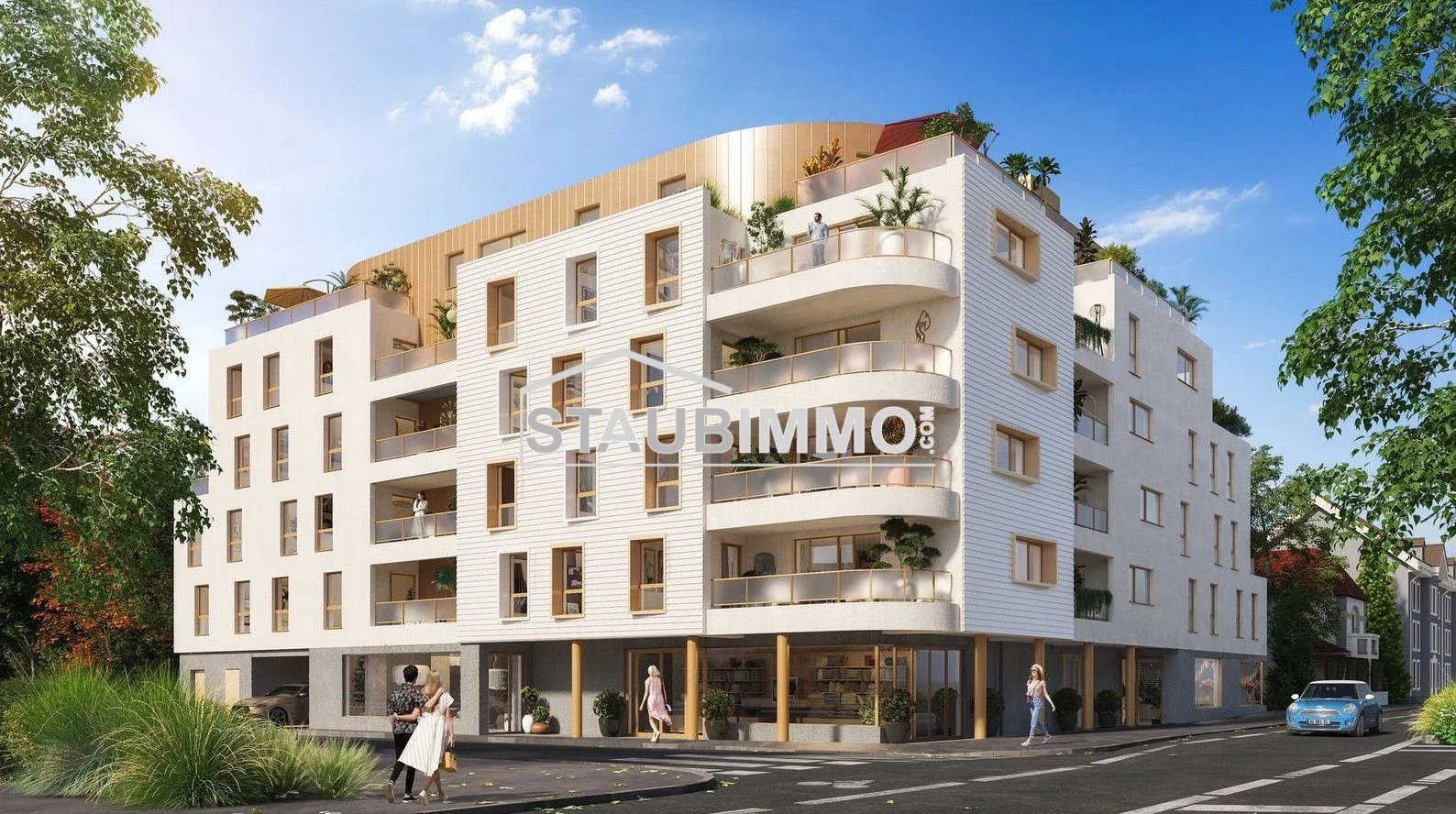 Saint-Louis Appartement 3 pièces de 61 m² avec terrasse