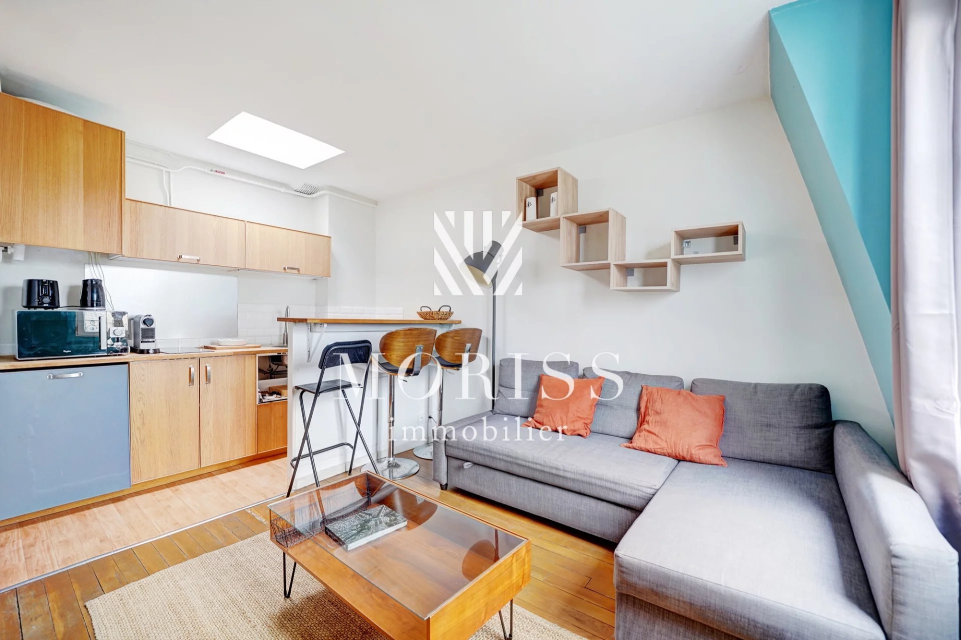 Appartement - 2 Pièces- 27m2-Paris 16 - Image Array