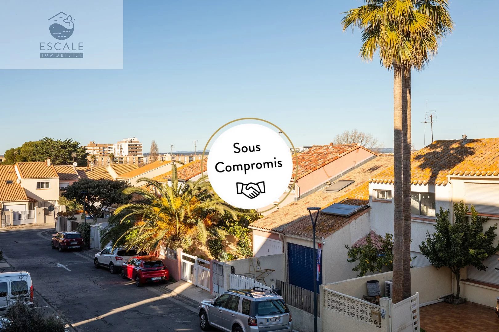 VENTE GRAND STUDIO + PARKING + CAVE QUARTIER LES METAIRIES A SETE
