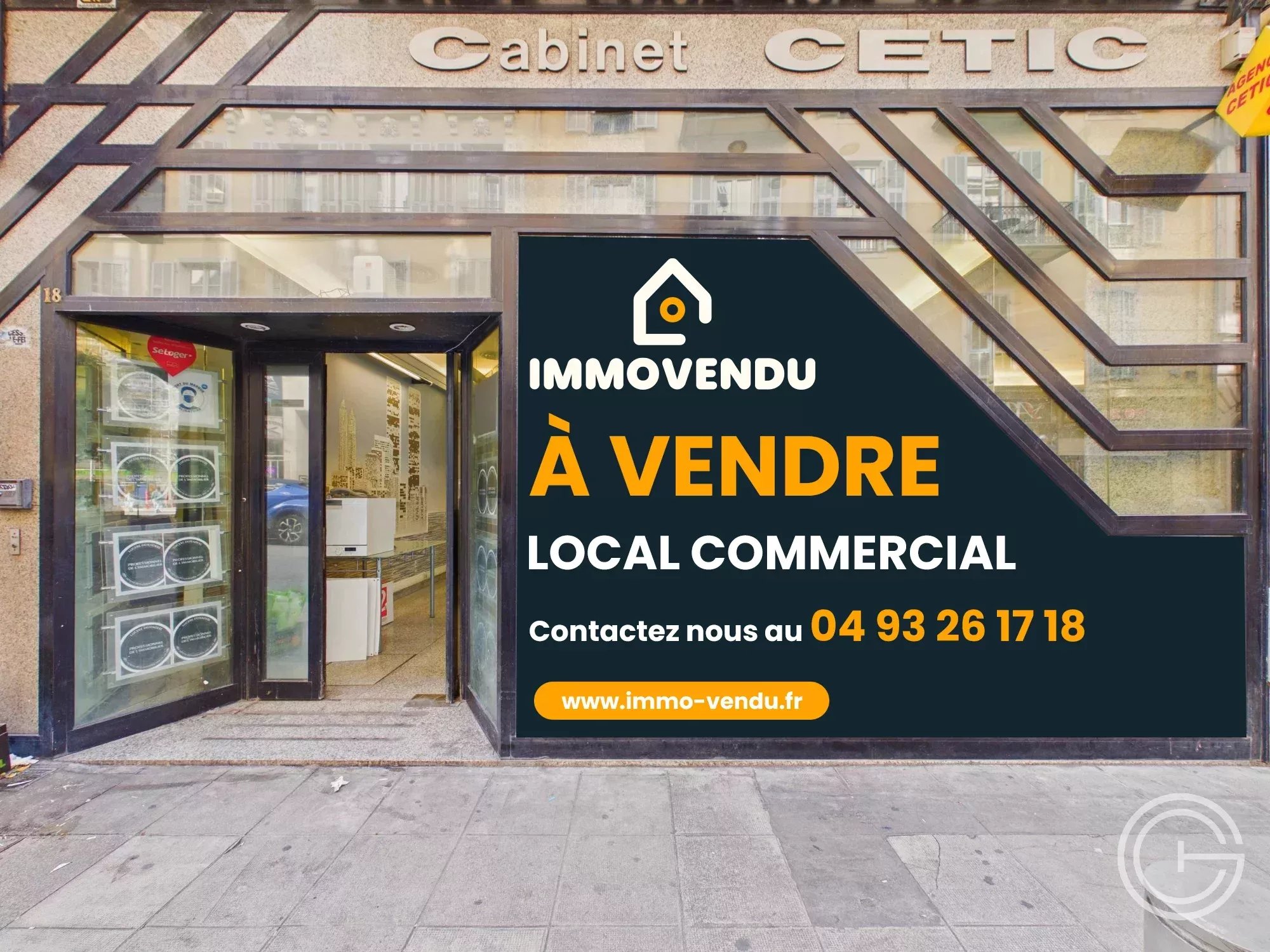 Vente Local commercial Nice Notre Dame