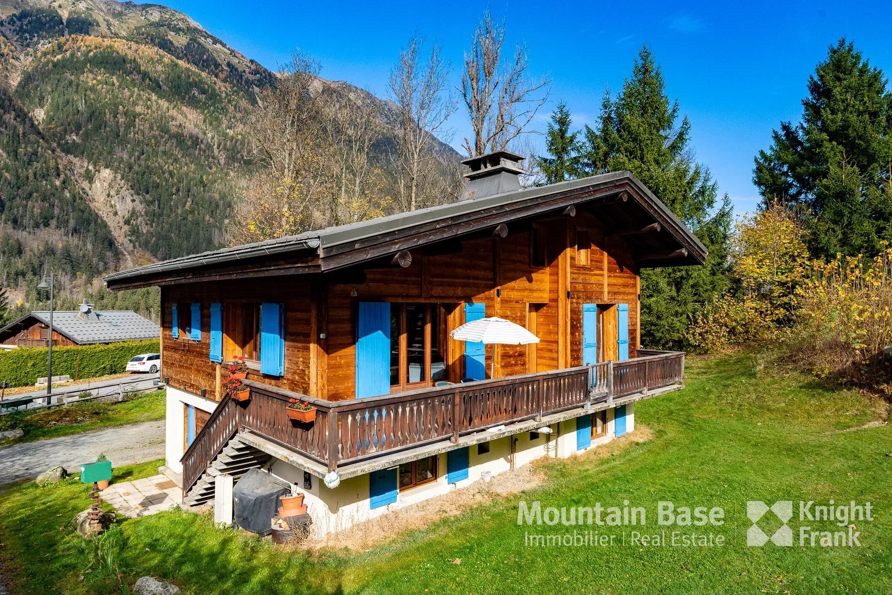 Grand chalet avec vue imprenable aux Bossons