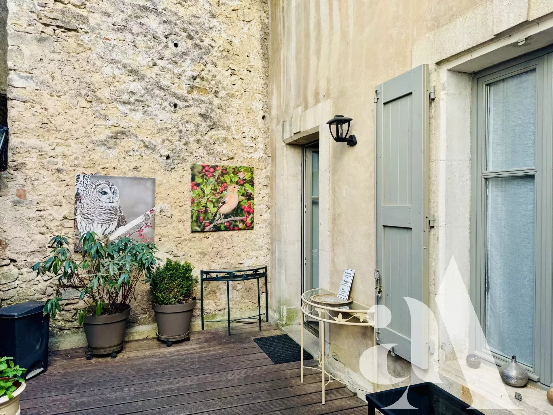 BONNIEUX-APPARTEMENT DUPLEX AVEC TERRASSE