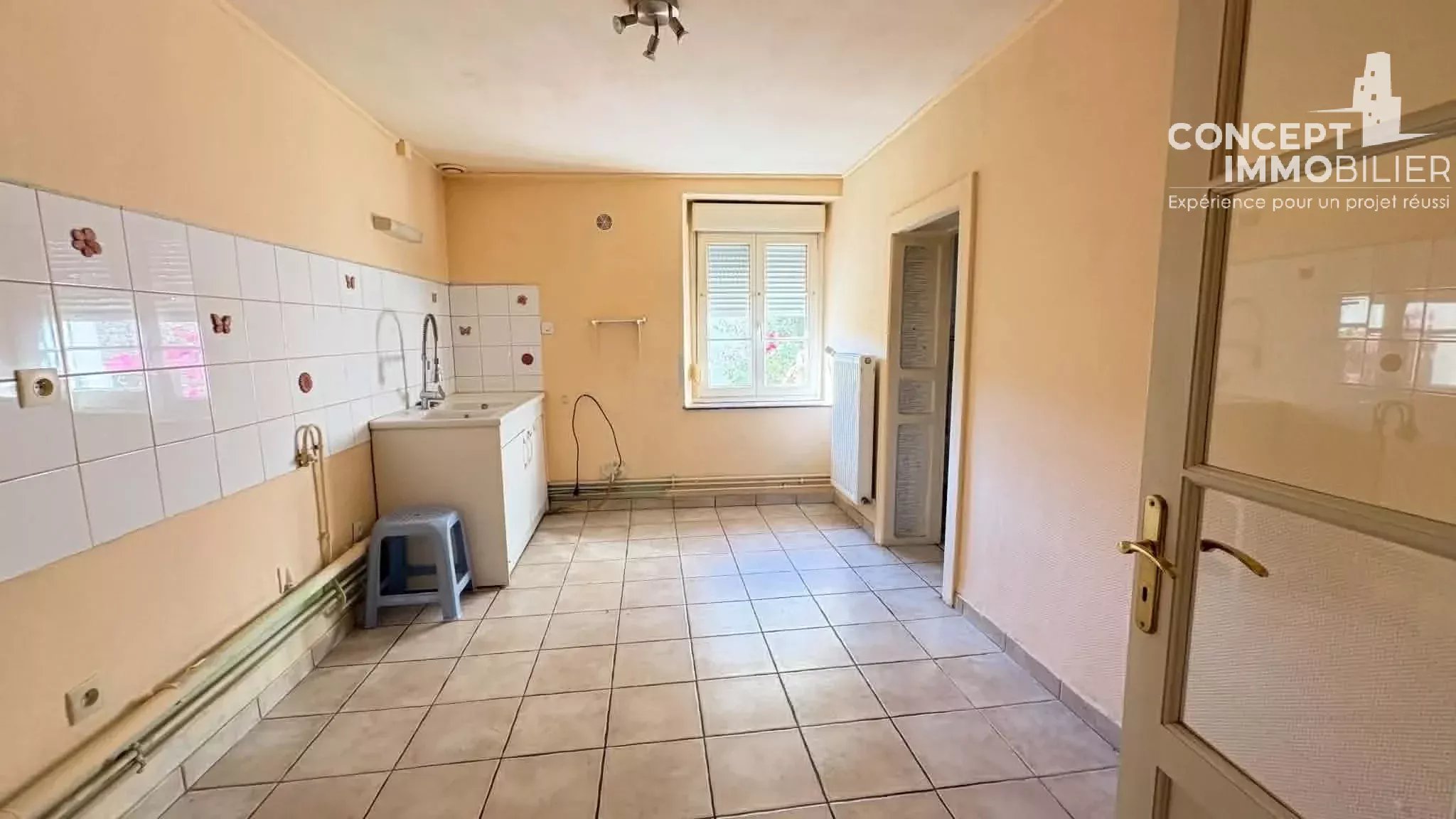 Maison de ville 122m² a vendre jardin et cave