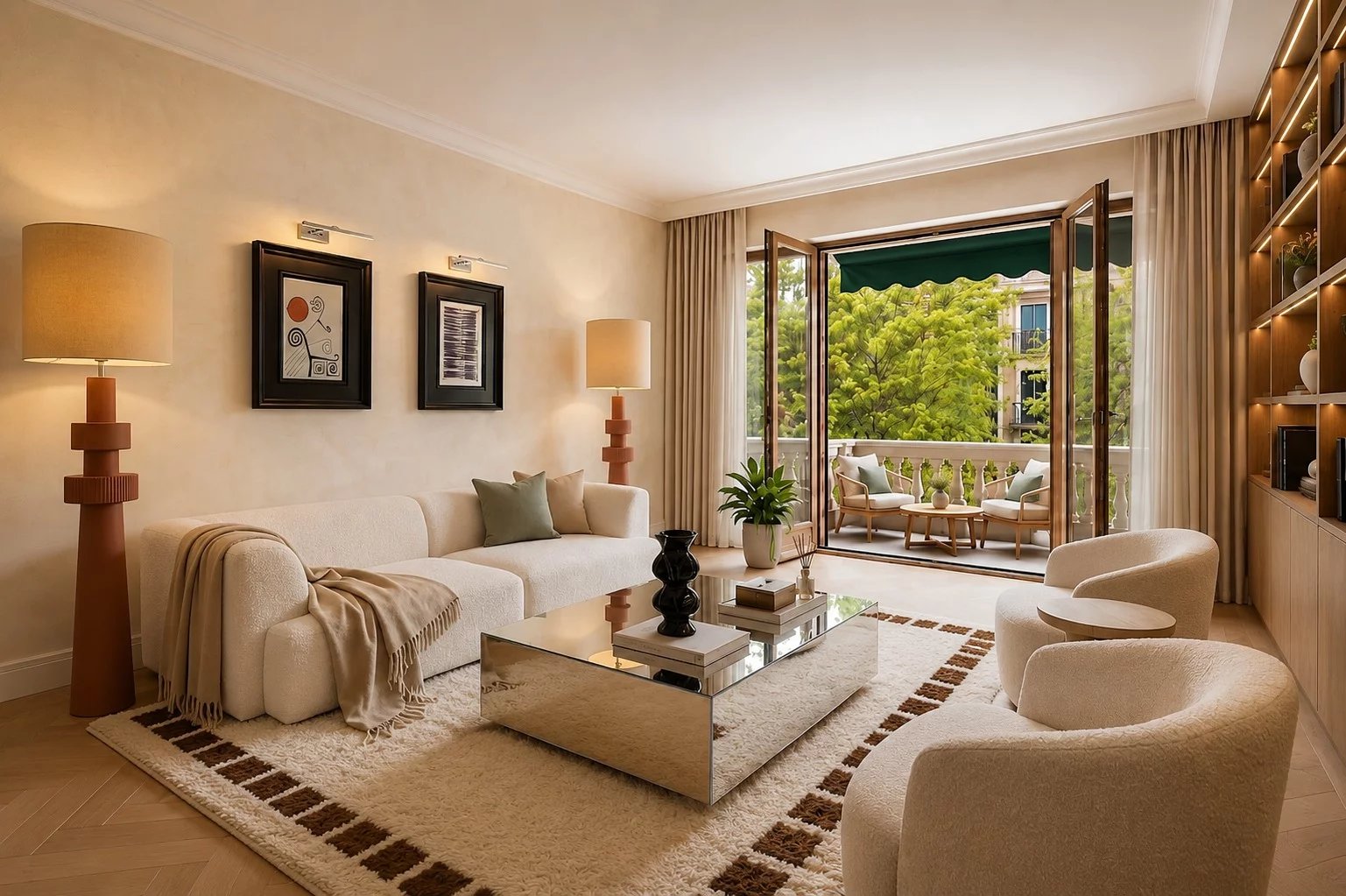 Magnificent apartment with terrace and south orientation