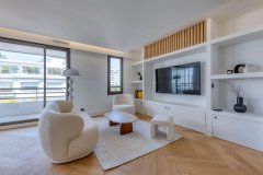 CANNES Palm Beach – 3-bedroom apartment with lateral sea view, terrace, garage, and cellar — photo 5 of 7