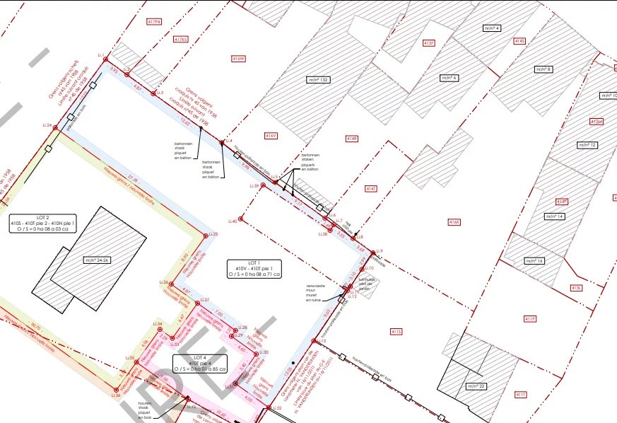 Rhode-Saint-Genèse – Terrain à bâtir de 8 ares 71