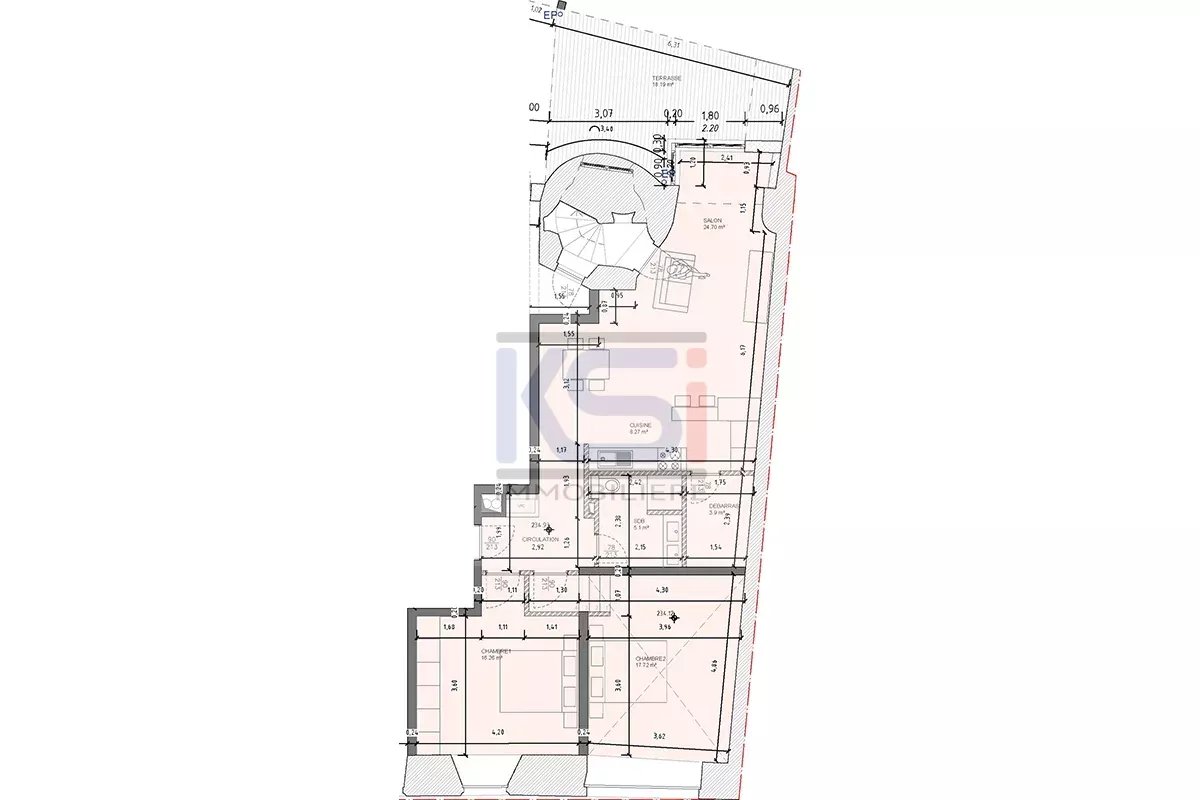 Bel appartement au cœur de Vianden