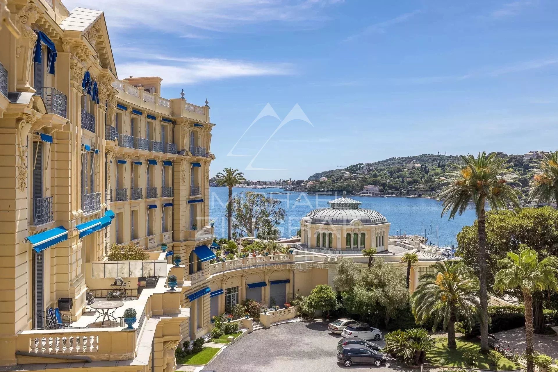 Beaulieu-sur-Mer - 4-room apartment on the ground floor - Prestigious Belle Epoque residence
