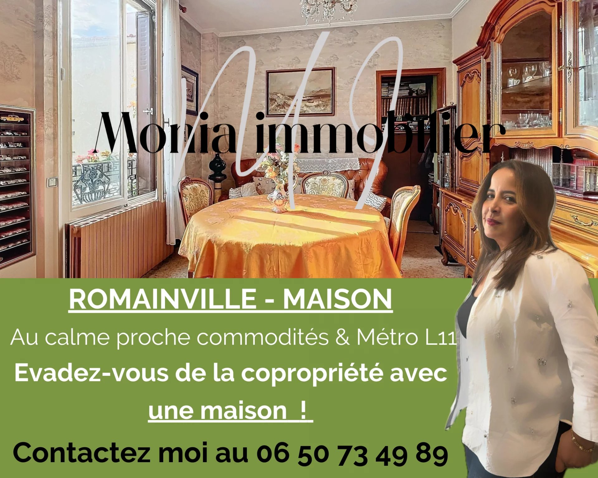 Agence immobilière de Monia ARKAM SAILLARD Immobilier