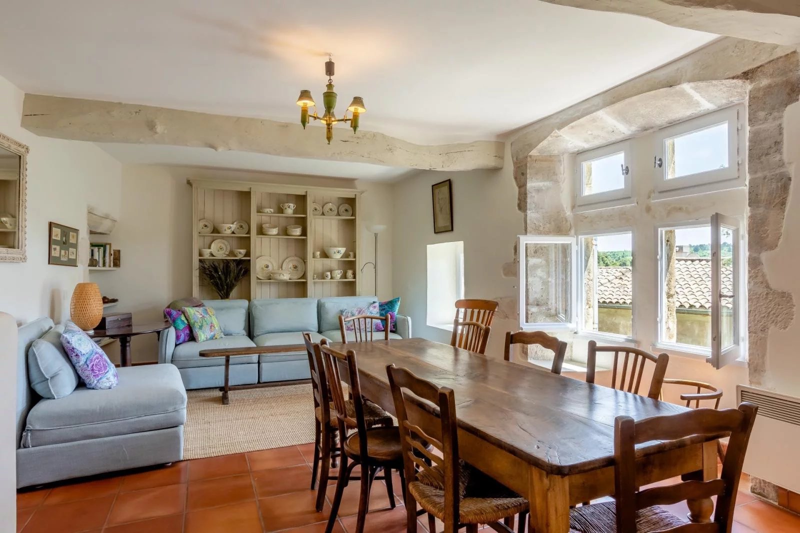 Superb village house with garden