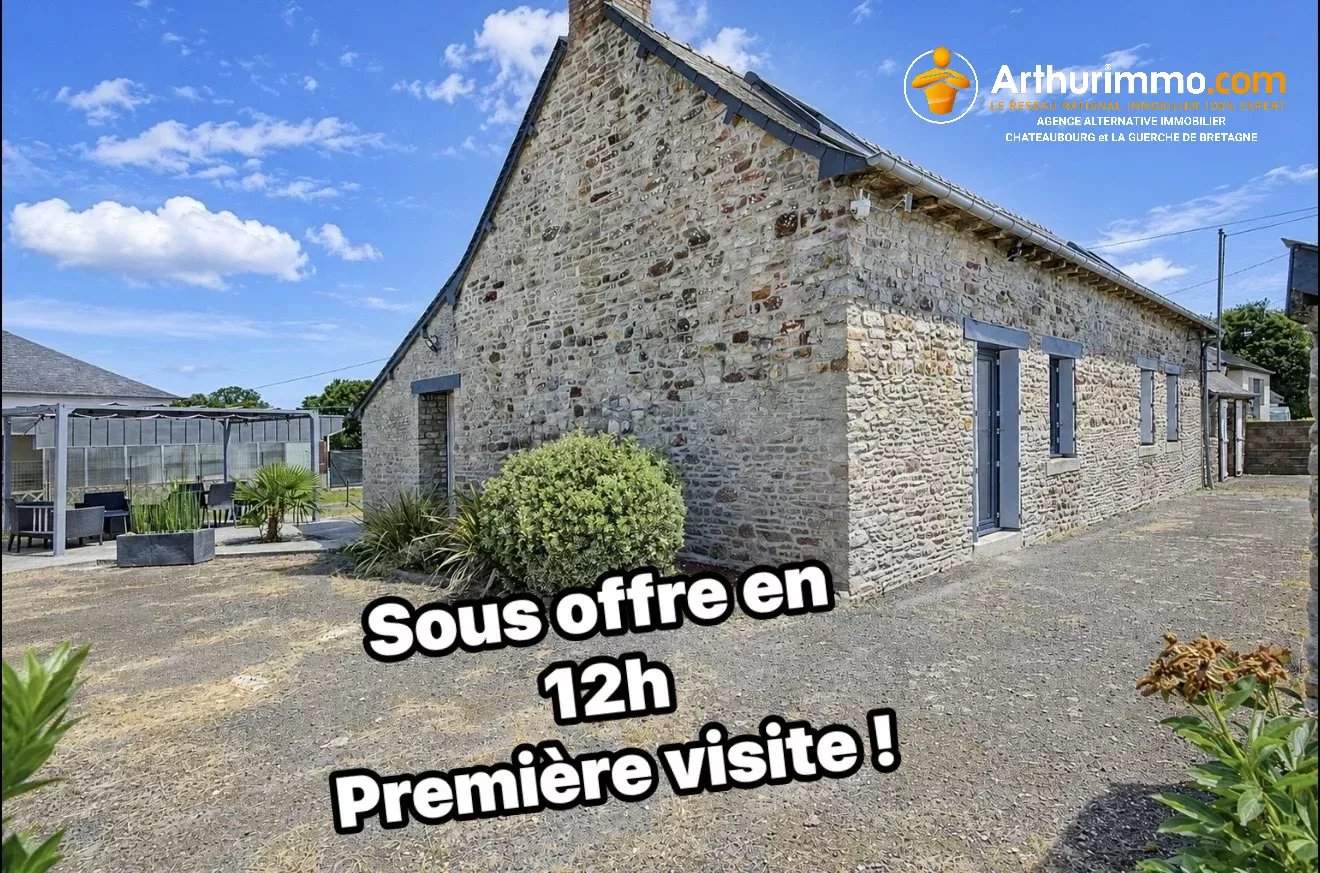 Charmante longère rénovée, à seulement 4 minutes du centre-bourg