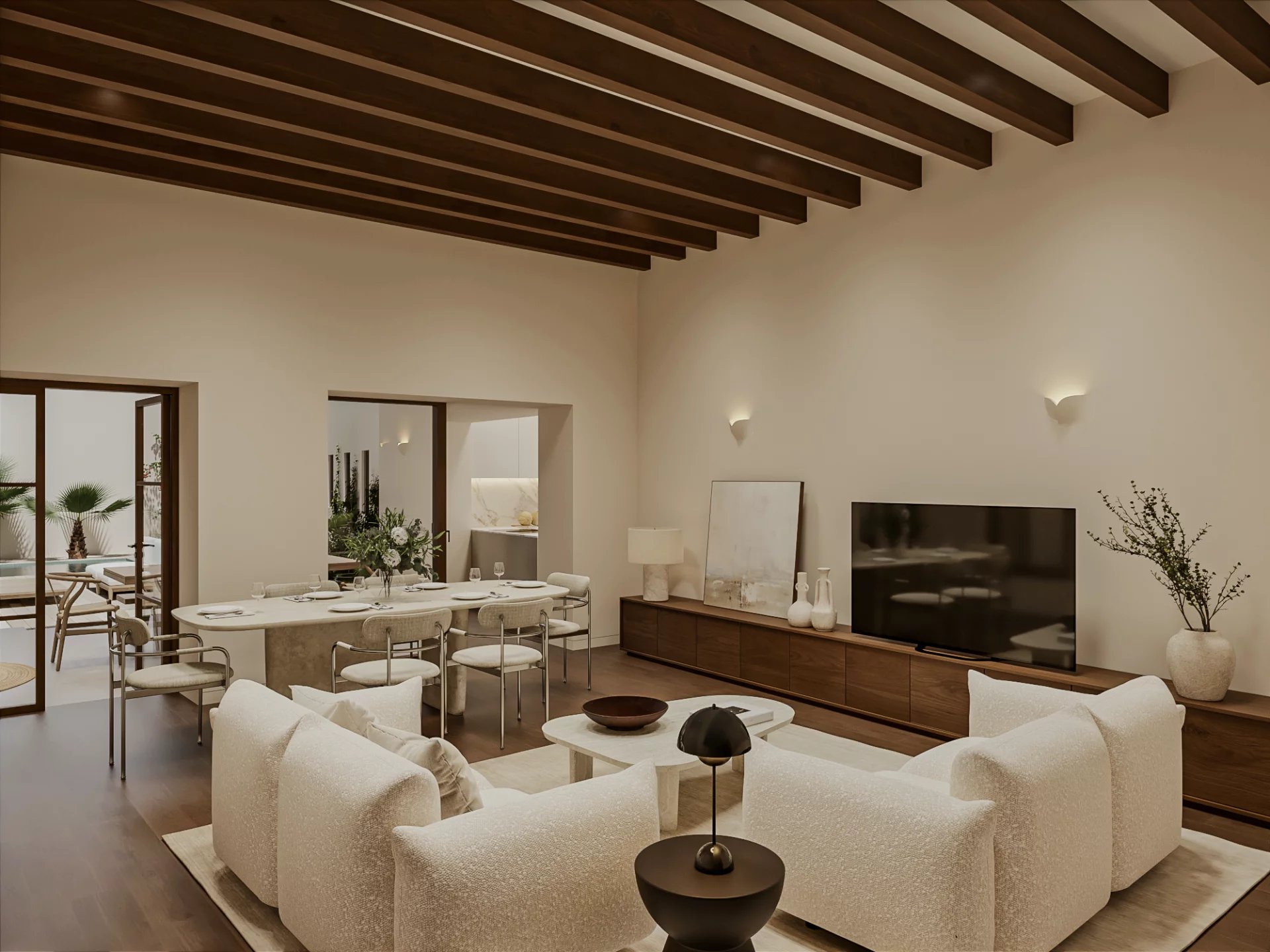 Luxury Duplex with Pool in XV Century Building.