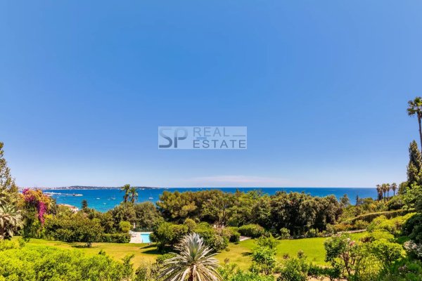 GOLFE-JUAN – VUE MER PANORAMIQUE - 4 PIECES AVEC VASTE JARDIN — photo 7