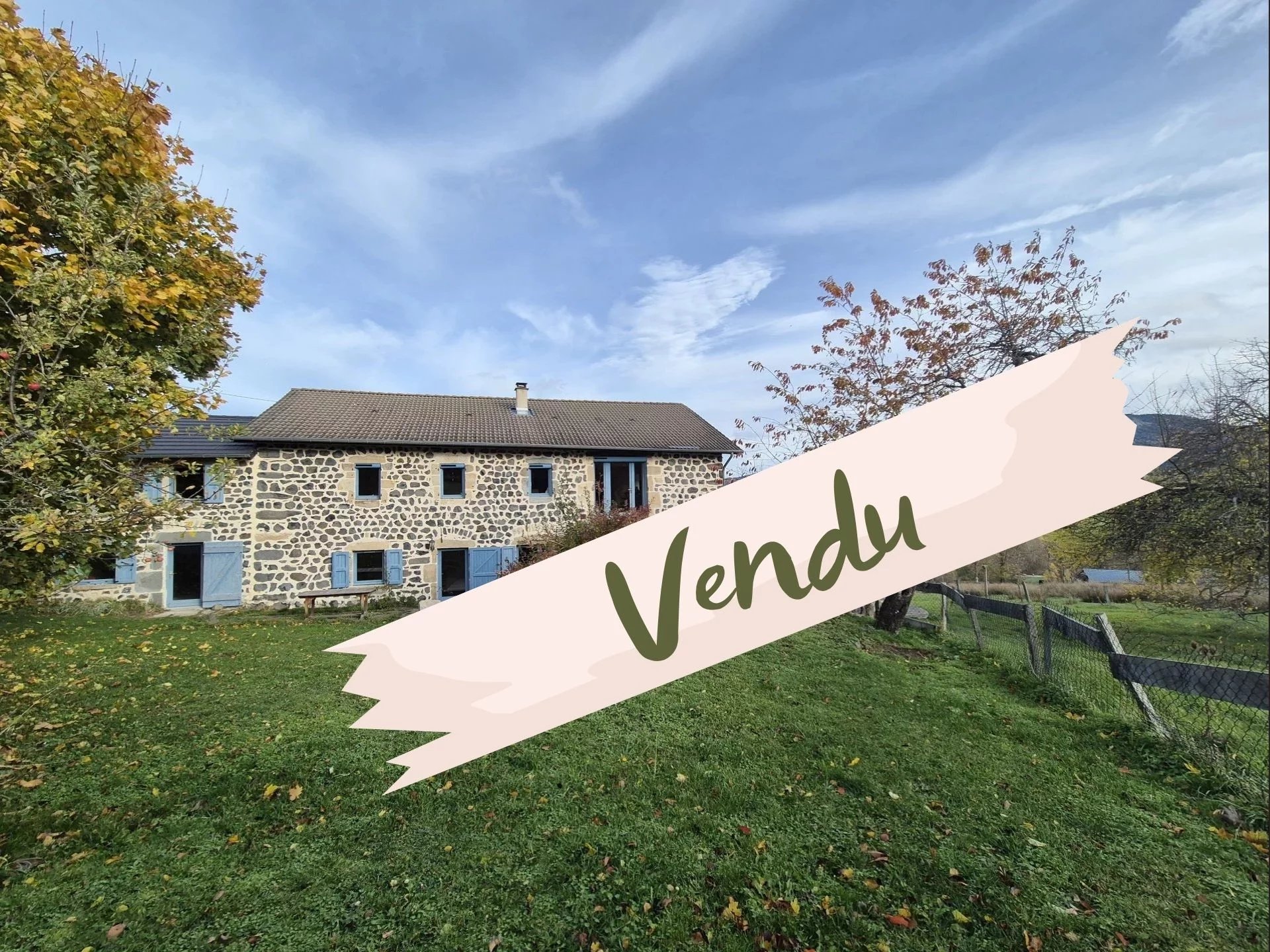 St Julien Chapteuil, ferme rénovée au cœur de la nature