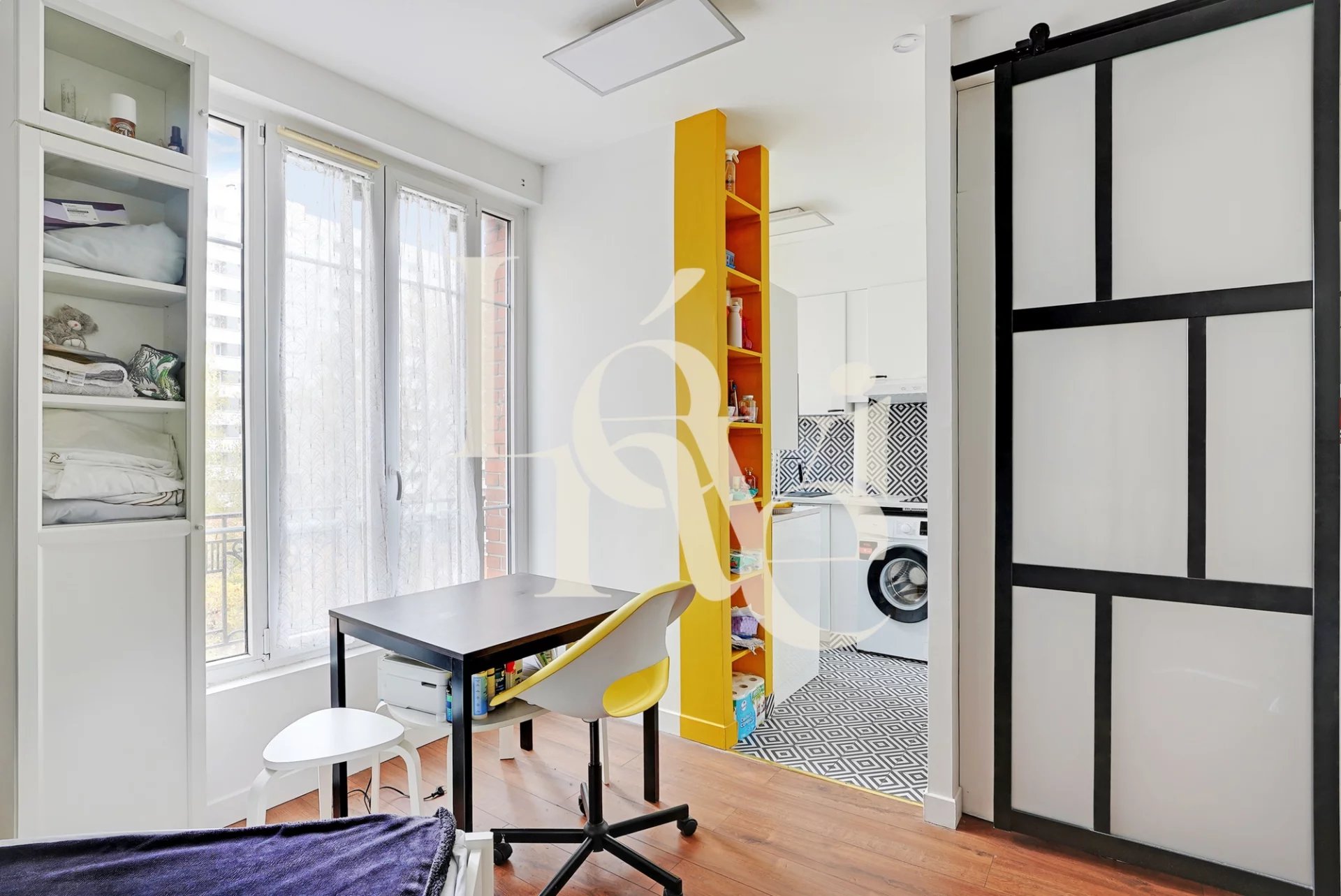 Appartement en studio - 19 m2 - 75013 - Olympiades