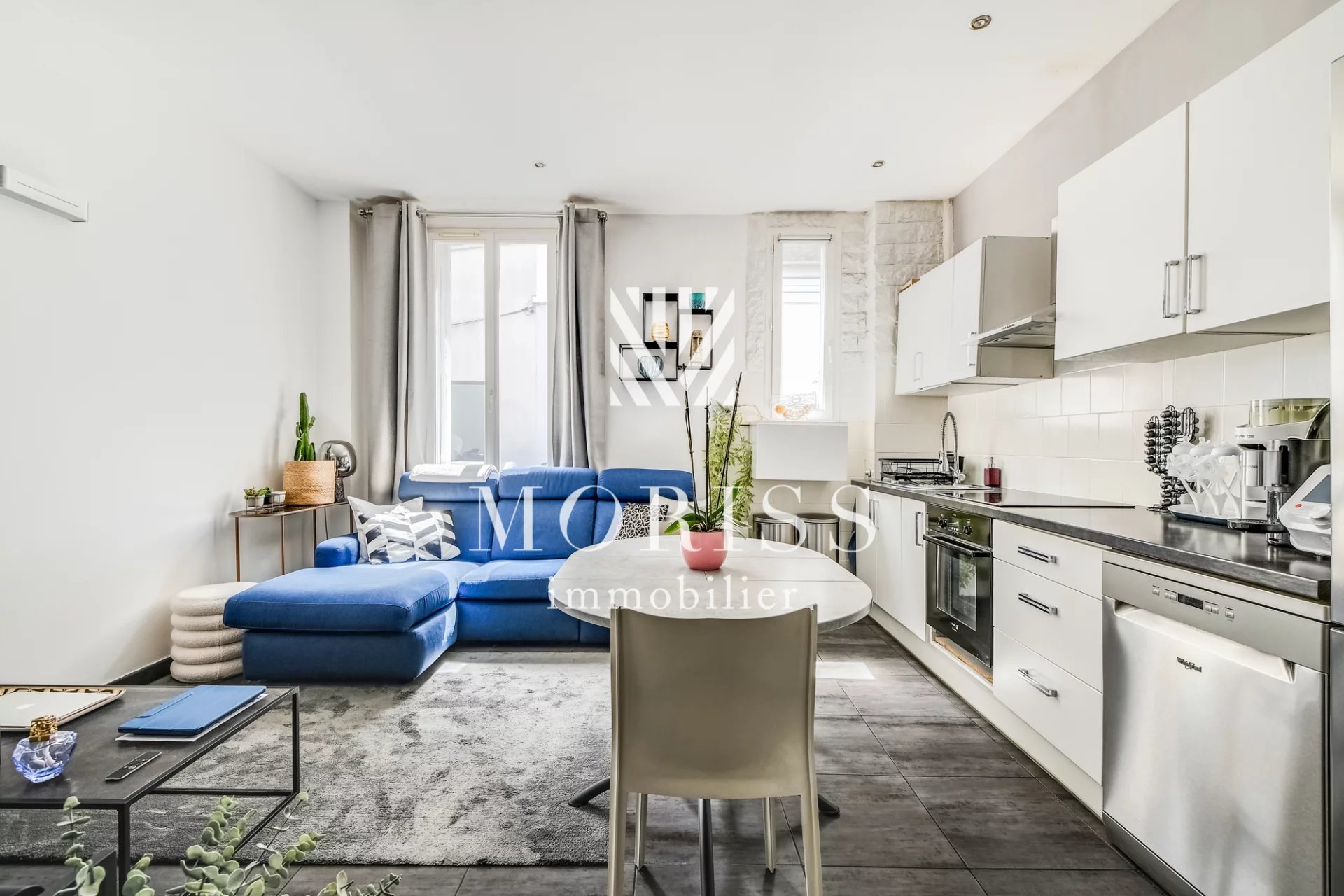 Clichy - Entrée de ville, 2 piéces en rez de chaussée - Image 1