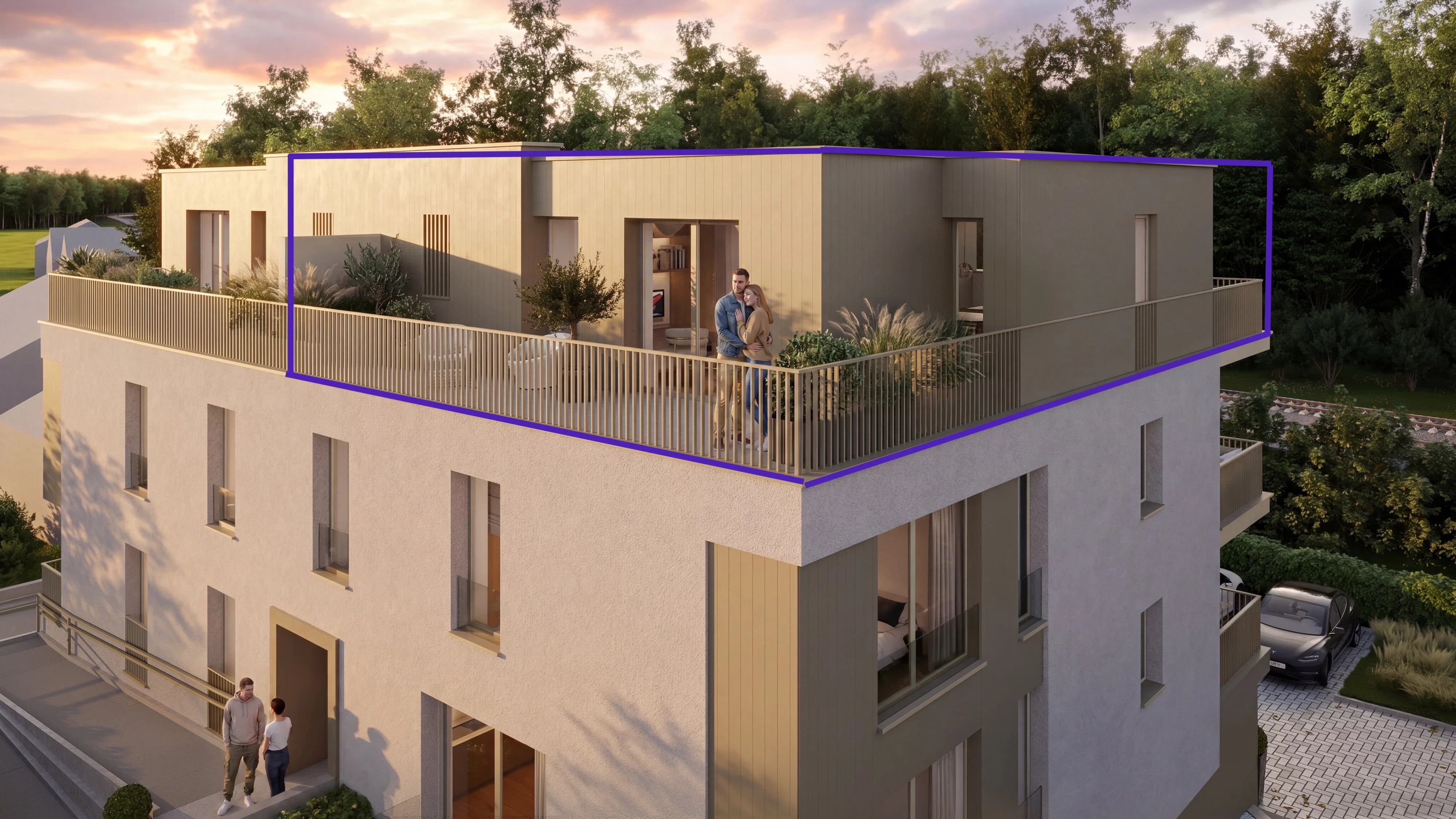 Vente Penthouse Helmdange