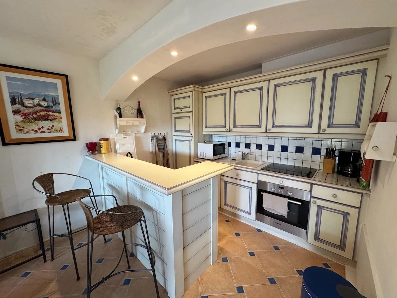 Roquebrune-sur-Argens | 3-room apartement with loggia overlooking a beautiful garden.