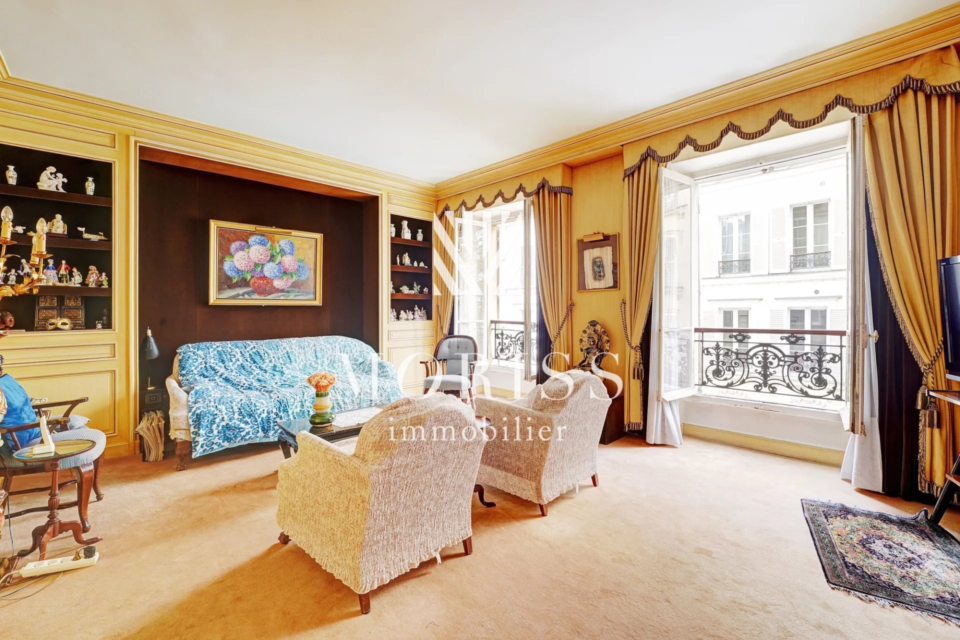 APPARTEMENT D'ANGLE  5 PIECES 2-3 CHAMBRES / PARIS 17 - Image Array