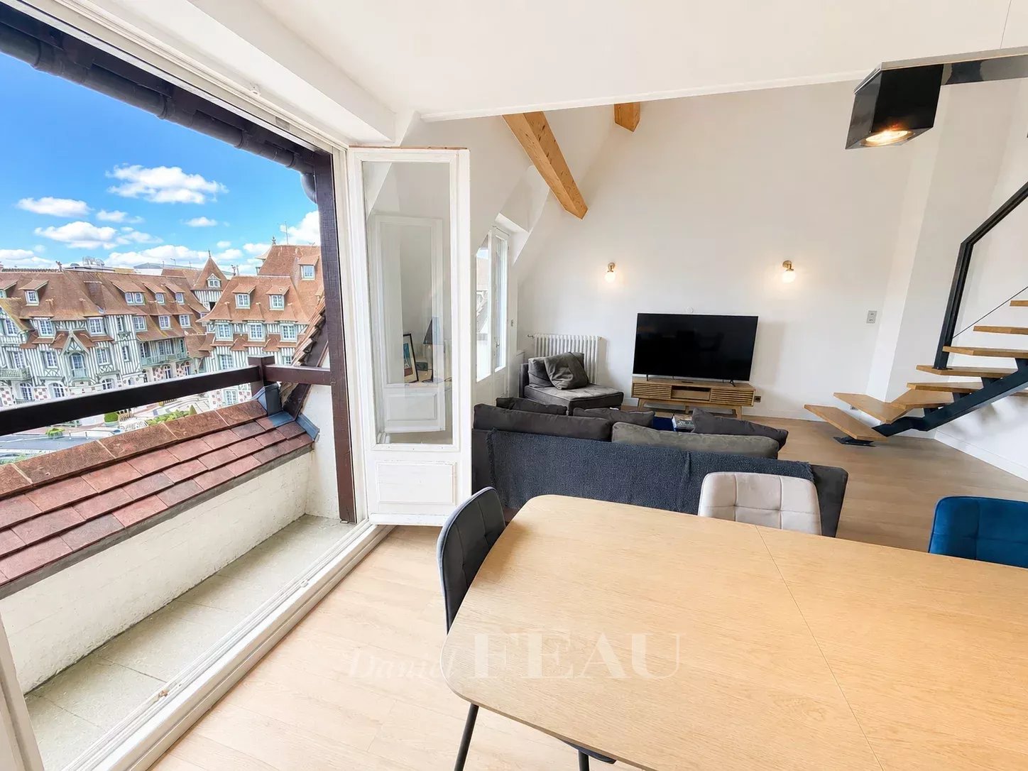 Deauville – A 3-bed duplex apartment