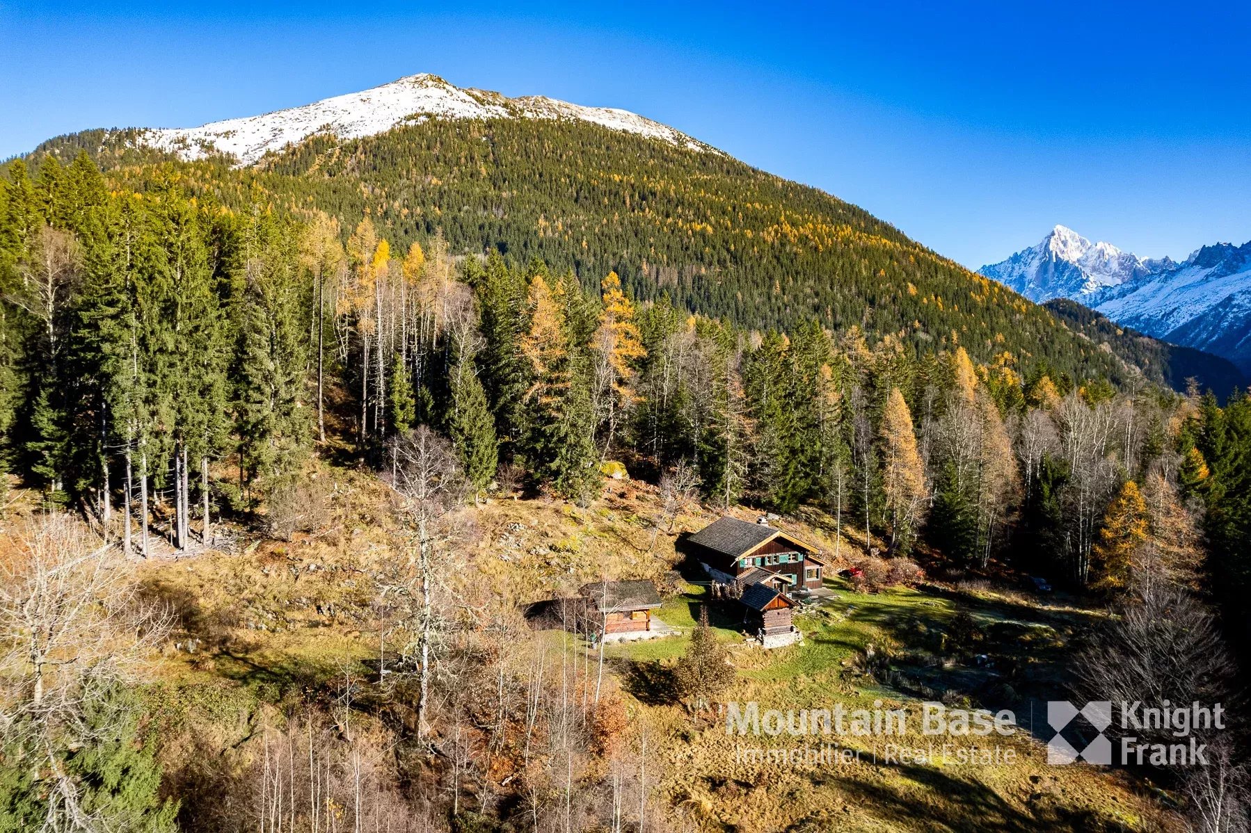 Photo of A charming chalet situated in its own clearing in the woodlands at the top of Le Coupeau.