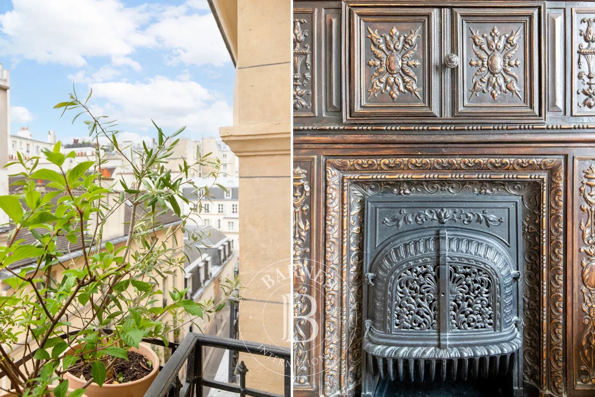 Apartment for sale - Paris 3 - 3 bedrooms - unobstructed views - lift - concierge - picture 19