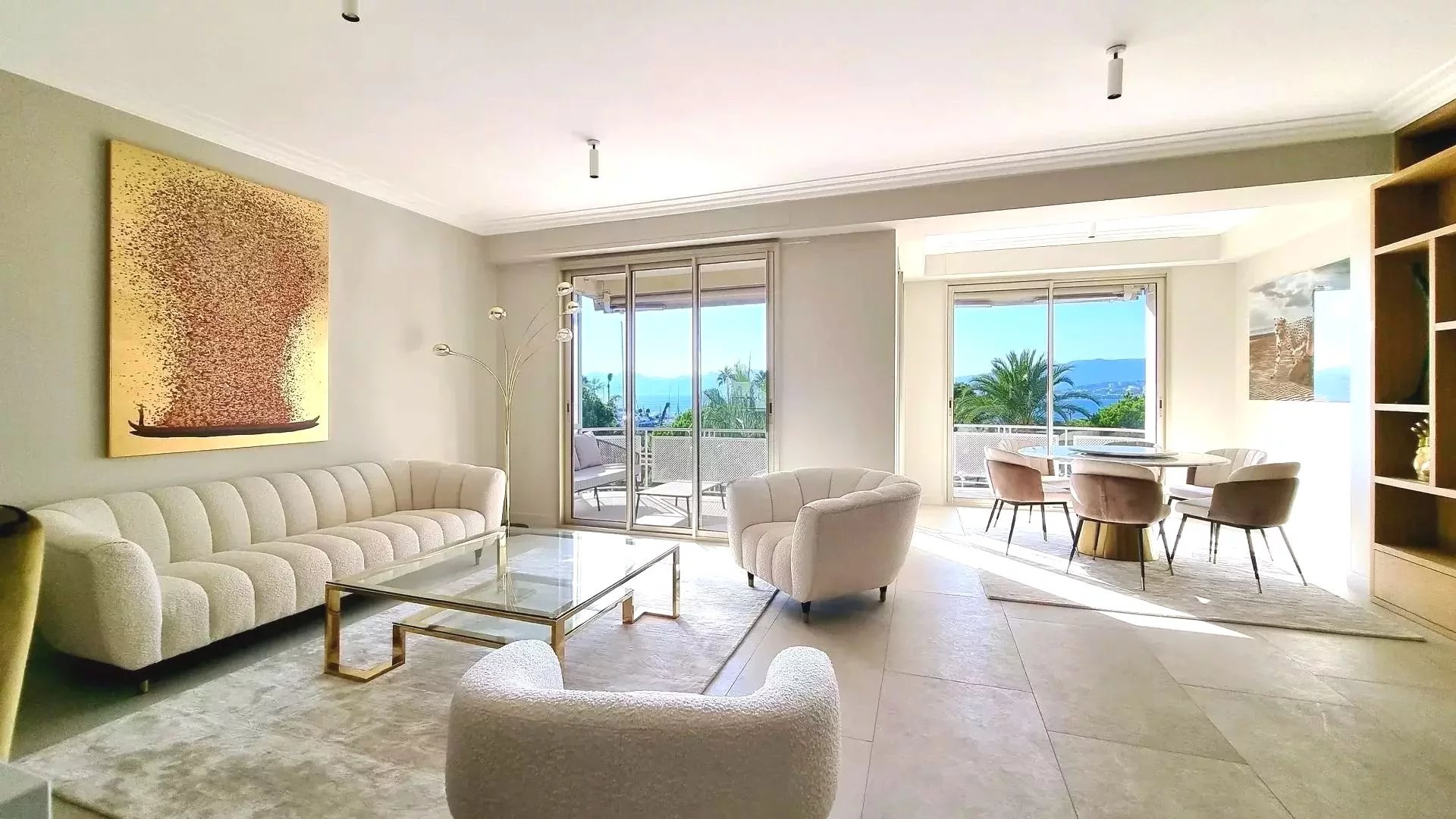 Cannes Croisette - Palm Beach - 2 bedrooms flat with sea view