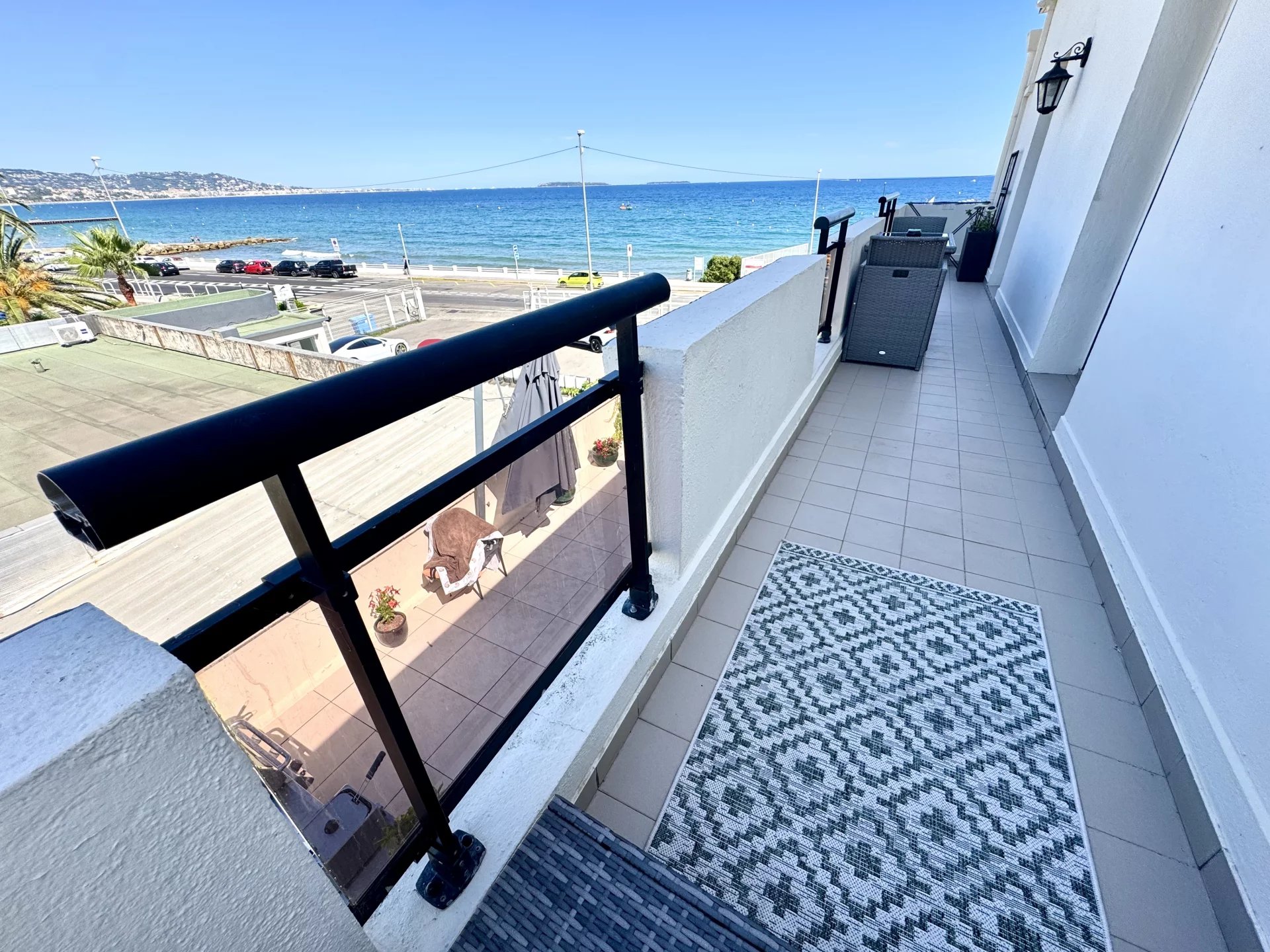 Cannes vente 2 pièces vue mer panoramique