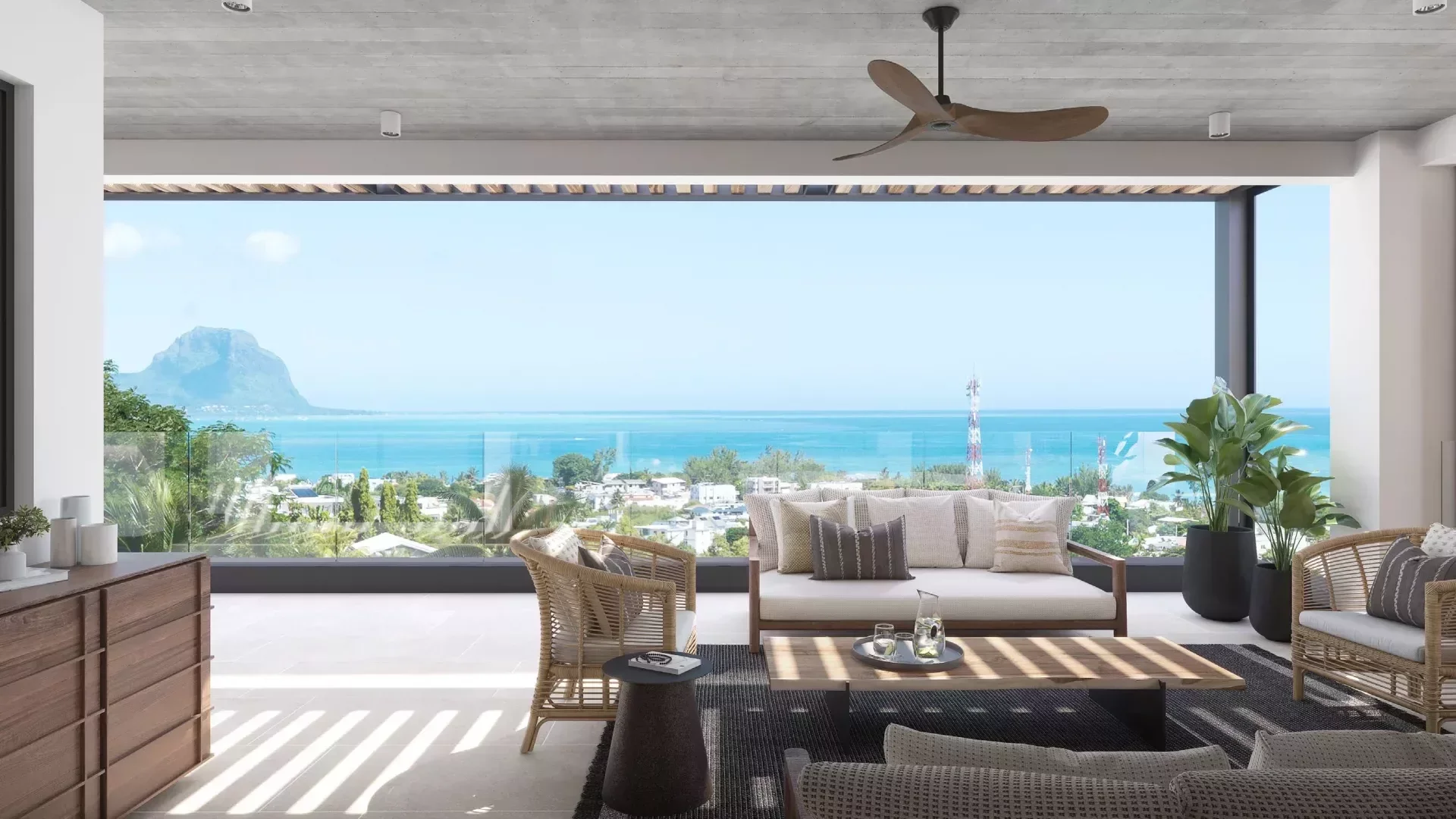 Spacious, modern apartment with Morne view and private garden - photo 3