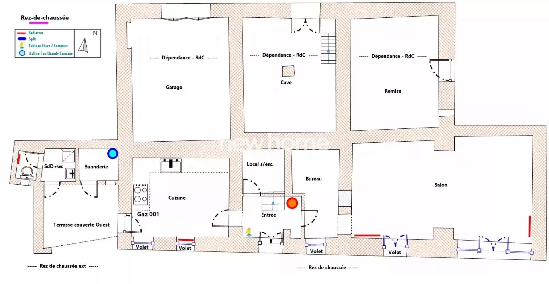 Ancienne bastide rénovée