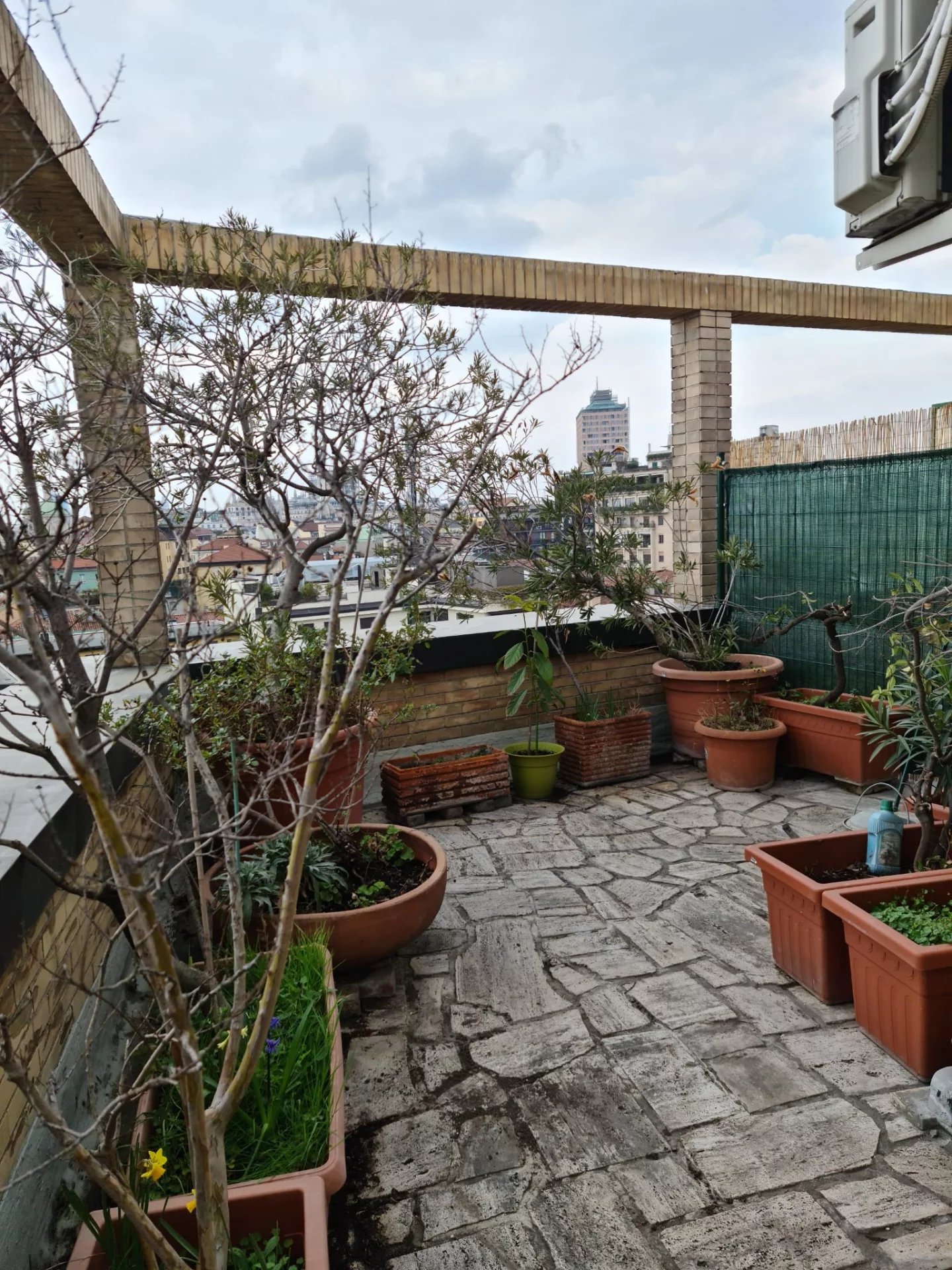 MONOLOCALE  ARREDATO CON TERRAZZO