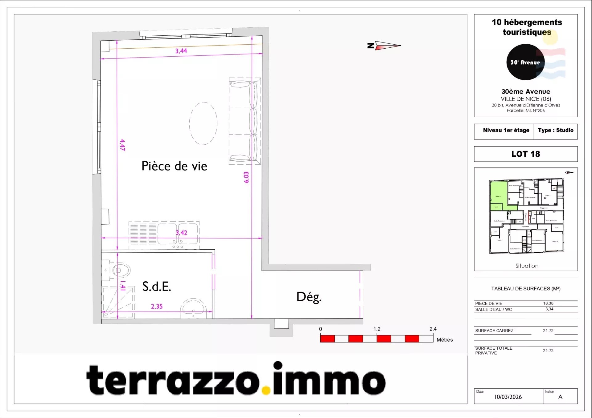 Agence immobilière de Terrazzo.immo