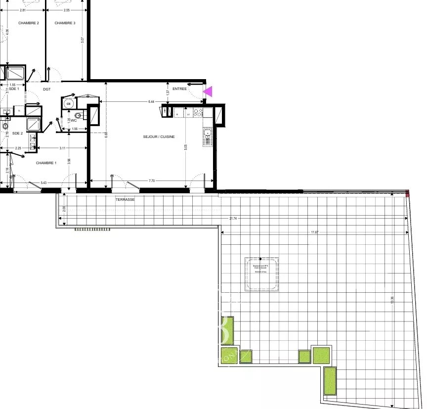 Daire Marseille 8ème